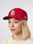Бейсболка NEW ERA арт. 60646815 St. Louis Cardinals MLB (красный)